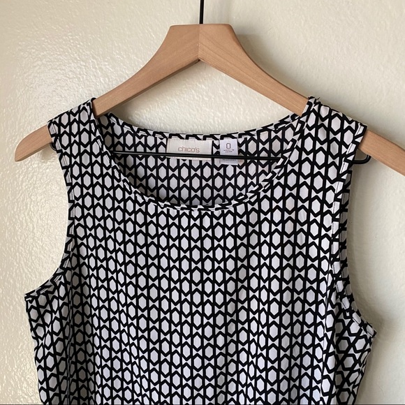 Chico’s | Geometric Print Tank - Picture 2 of 6